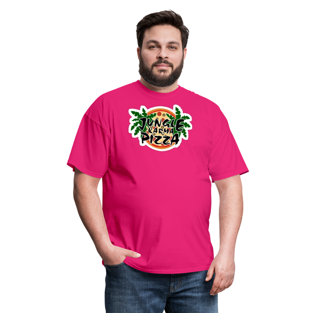 JF JKPizza T-Shirt - fuchsia