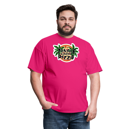 JF JKPizza T-Shirt - fuchsia