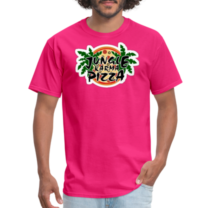 JF JKPizza T-Shirt - fuchsia