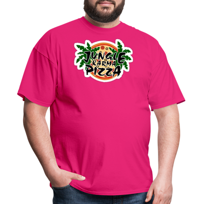 JF JKPizza T-Shirt - fuchsia