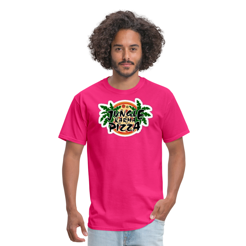 JF JKPizza T-Shirt - fuchsia