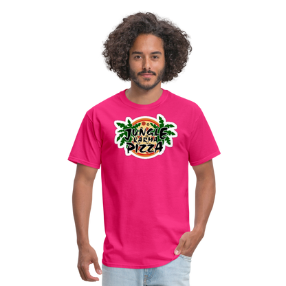 JF JKPizza T-Shirt - fuchsia