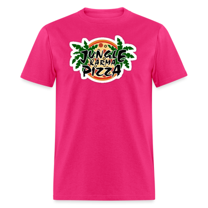 JF JKPizza T-Shirt - fuchsia