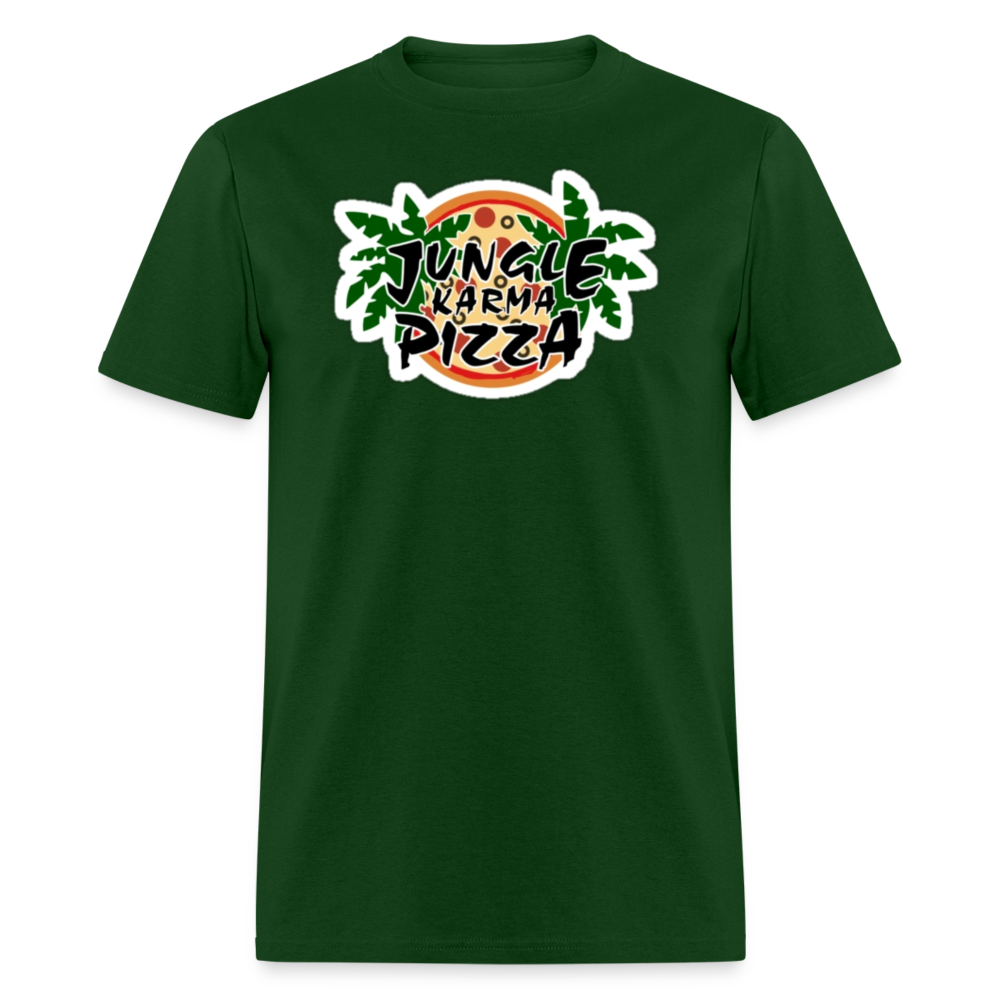 JF JKPizza T-Shirt - forest green
