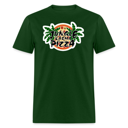 JF JKPizza T-Shirt - forest green