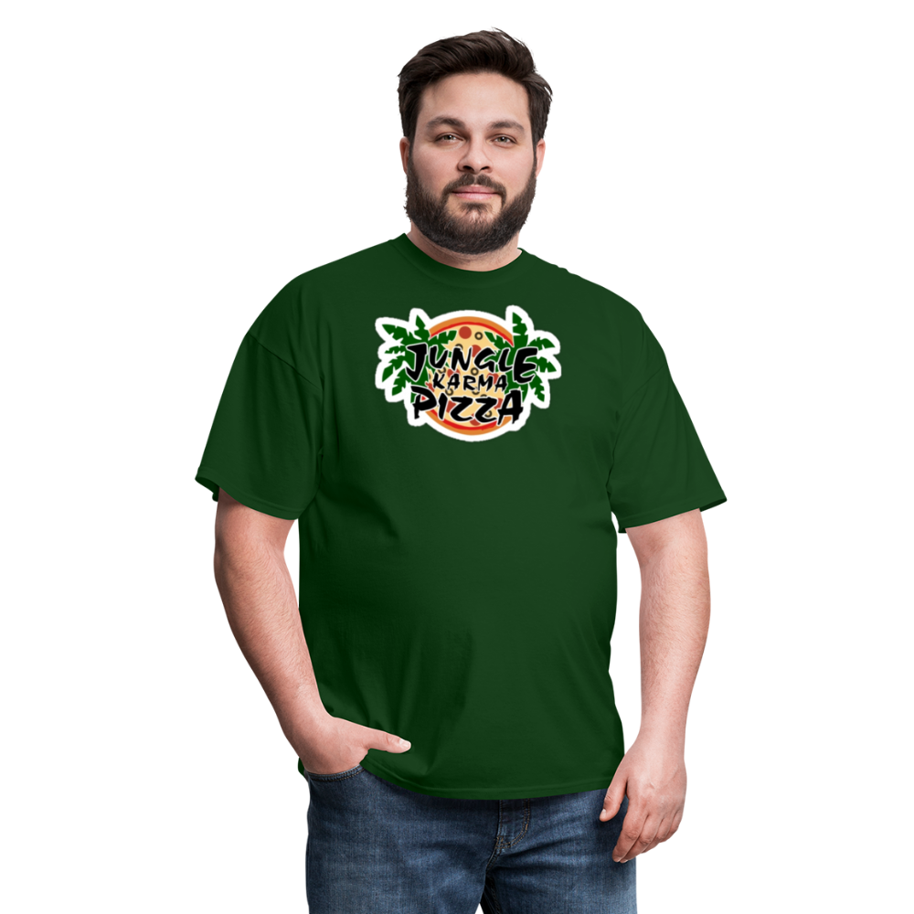 JF JKPizza T-Shirt - forest green