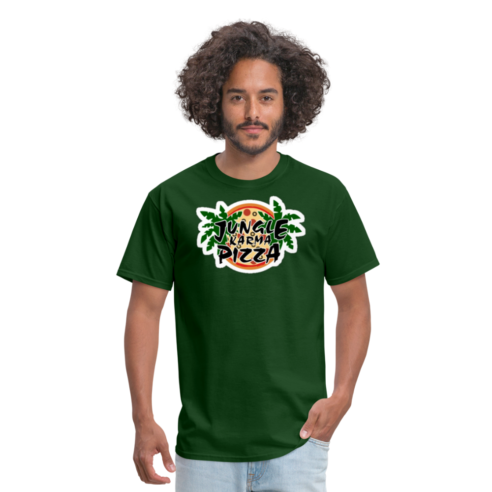 JF JKPizza T-Shirt - forest green