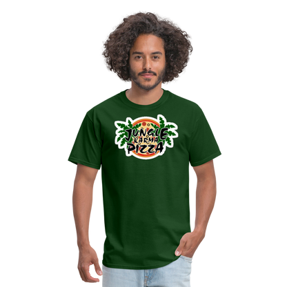JF JKPizza T-Shirt - forest green