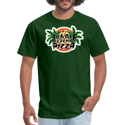 JF JKPizza T-Shirt - forest green