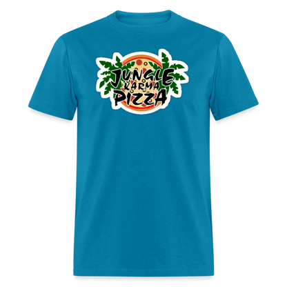JF JKPizza T-Shirt - turquoise