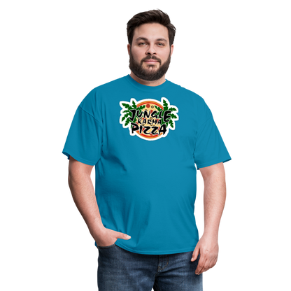 JF JKPizza T-Shirt - turquoise