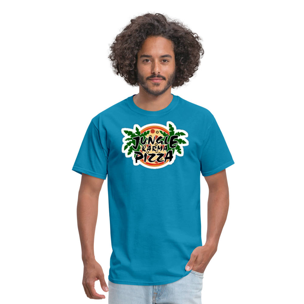 JF JKPizza T-Shirt - turquoise