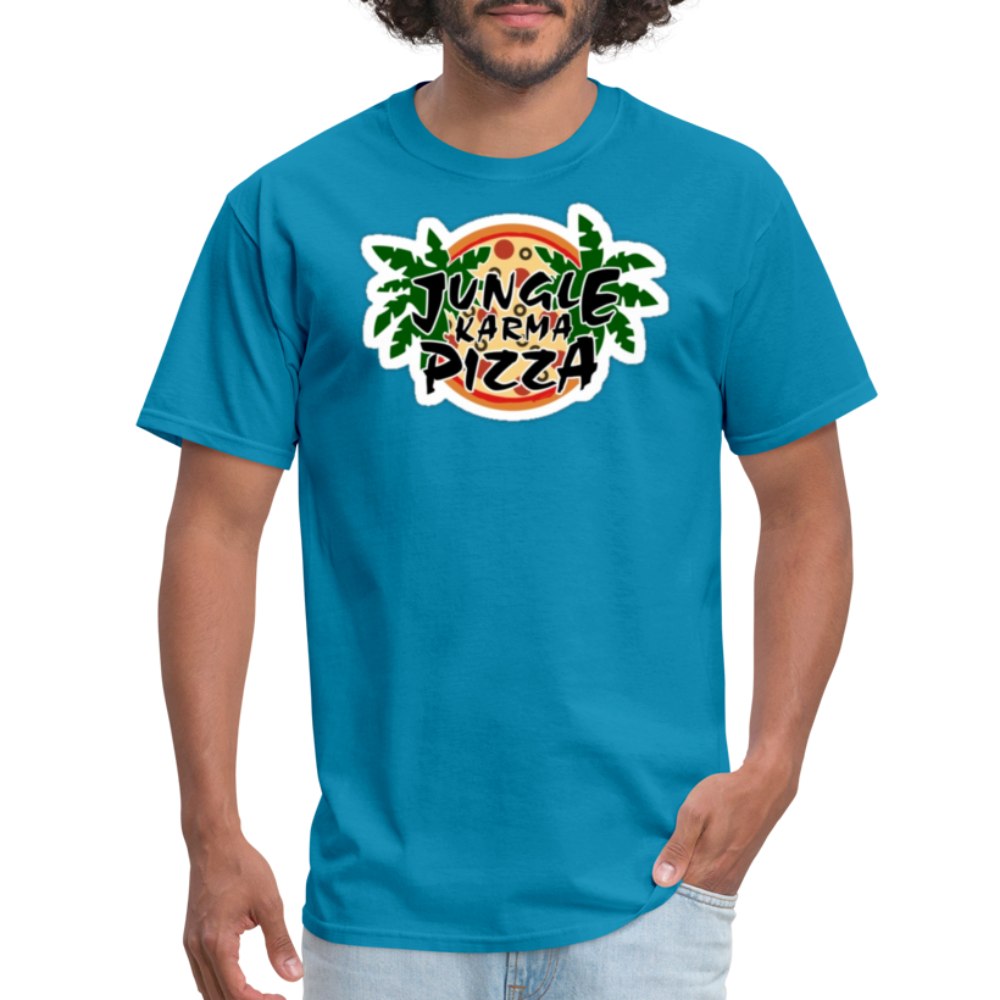 JF JKPizza T-Shirt - turquoise