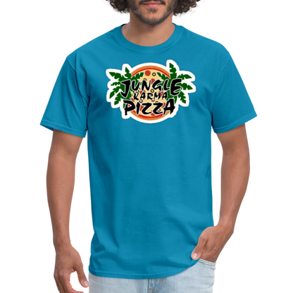 JF JKPizza T-Shirt - turquoise