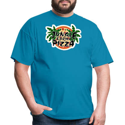 JF JKPizza T-Shirt - turquoise
