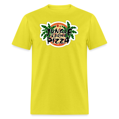 JF JKPizza T-Shirt - yellow