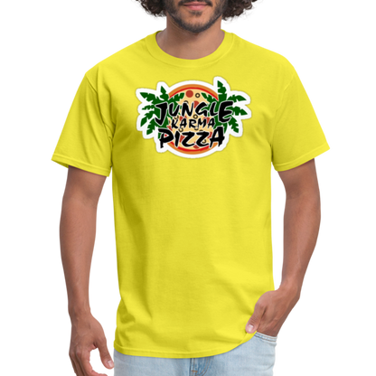 JF JKPizza T-Shirt - yellow