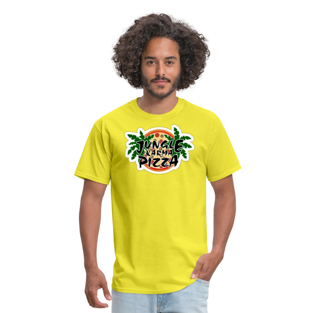 JF JKPizza T-Shirt - yellow