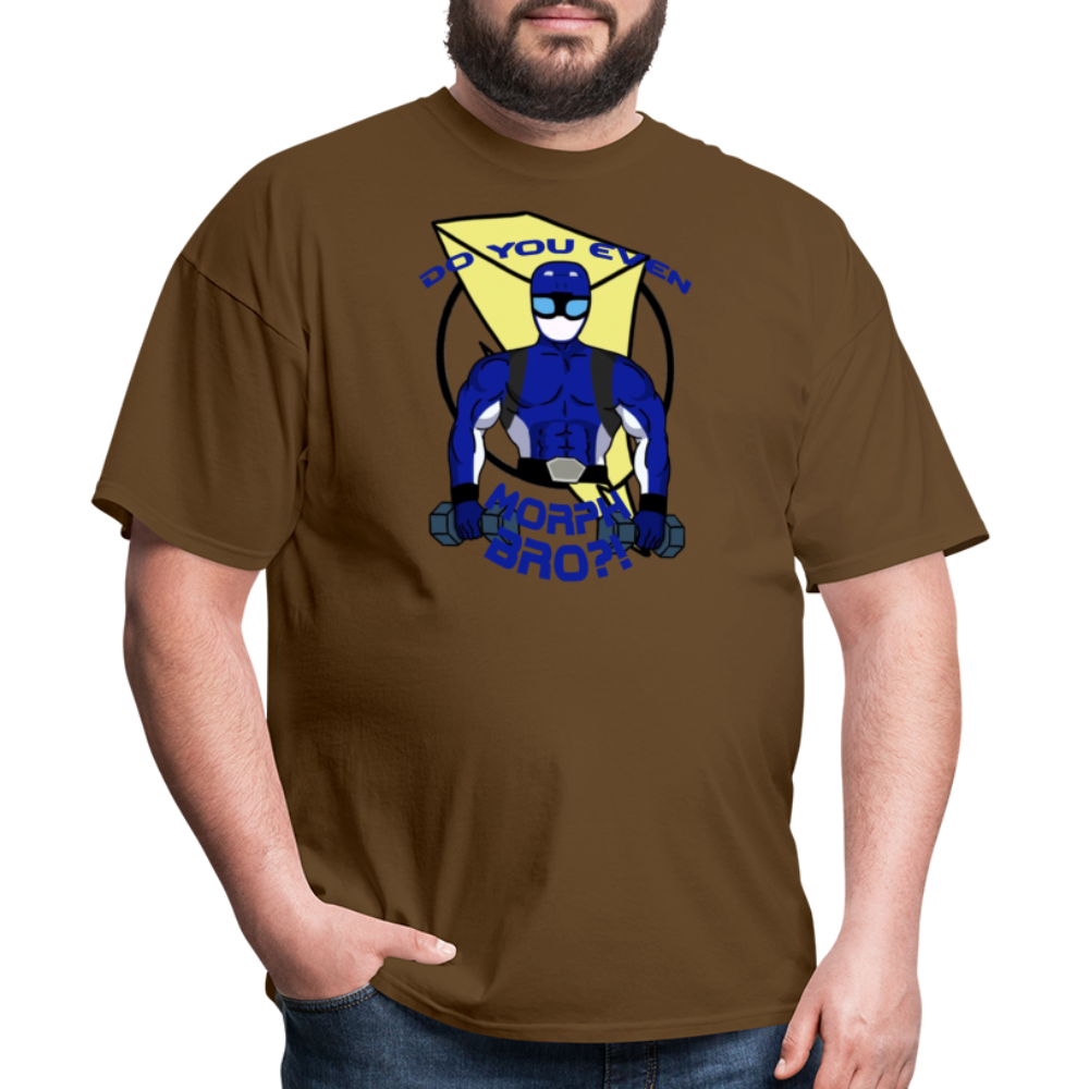 Beast Morphers Buff Blue Ranger T-Shirt - brown