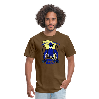 Beast Morphers Buff Blue Ranger T-Shirt - brown