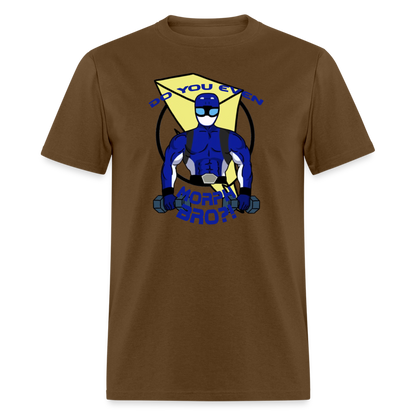 Beast Morphers Buff Blue Ranger T-Shirt - brown