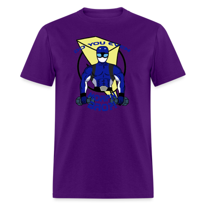 Beast Morphers Buff Blue Ranger T-Shirt - purple