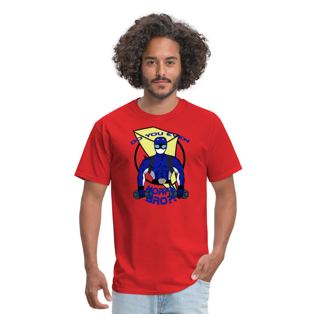 Beast Morphers Buff Blue Ranger T-Shirt - red