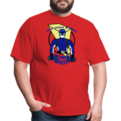 Beast Morphers Buff Blue Ranger T-Shirt - red