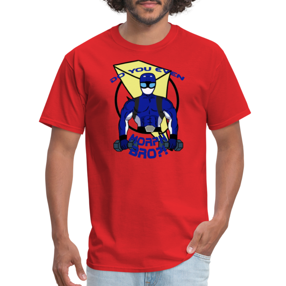 Beast Morphers Buff Blue Ranger T-Shirt - red