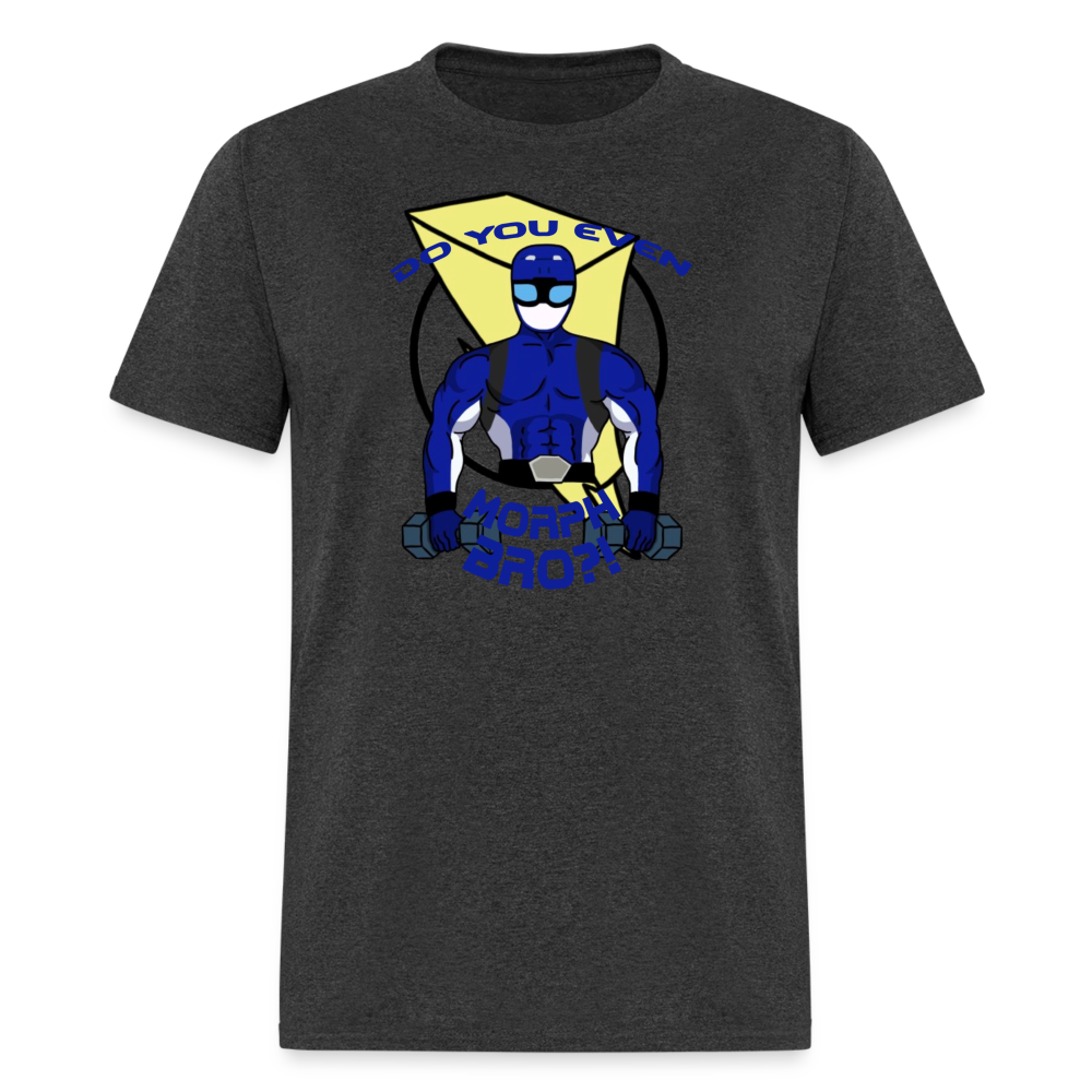 Beast Morphers Buff Blue Ranger T-Shirt - heather black