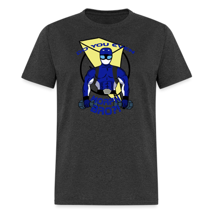 Beast Morphers Buff Blue Ranger T-Shirt - heather black