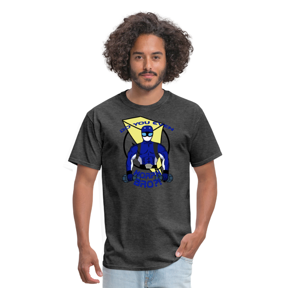 Beast Morphers Buff Blue Ranger T-Shirt - heather black