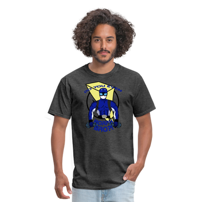 Beast Morphers Buff Blue Ranger T-Shirt - heather black