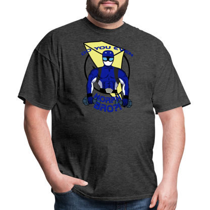 Beast Morphers Buff Blue Ranger T-Shirt - heather black