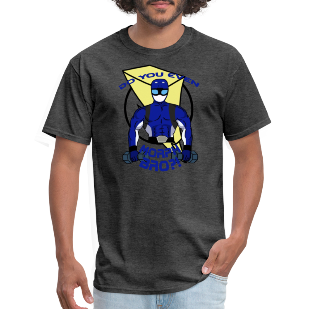 Beast Morphers Buff Blue Ranger T-Shirt - heather black