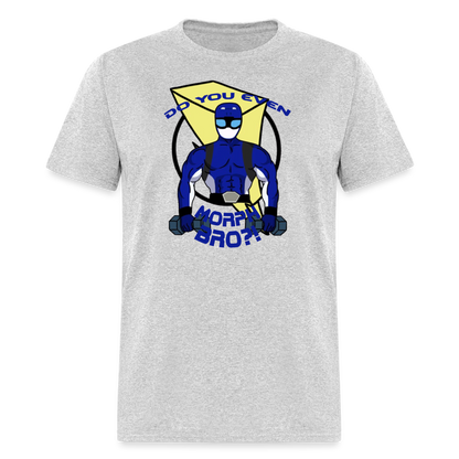 Beast Morphers Buff Blue Ranger T-Shirt - heather gray