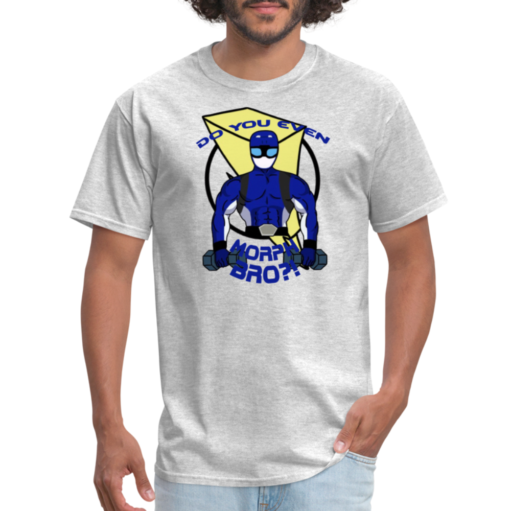 Beast Morphers Buff Blue Ranger T-Shirt - heather gray