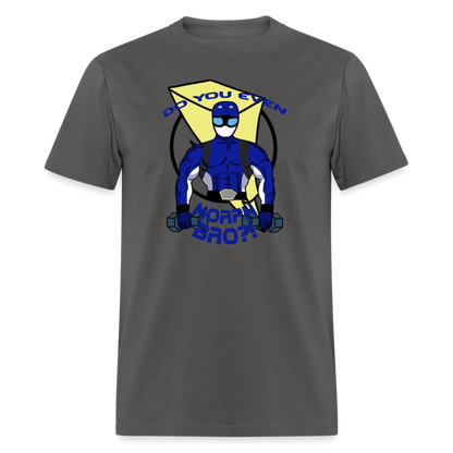 Beast Morphers Buff Blue Ranger T-Shirt - charcoal