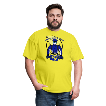 Beast Morphers Buff Blue Ranger T-Shirt - yellow