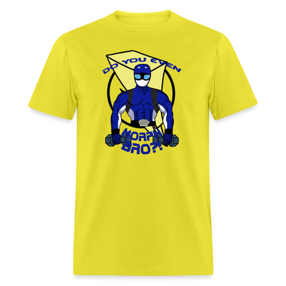 Beast Morphers Buff Blue Ranger T-Shirt - yellow