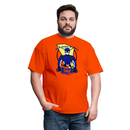 Beast Morphers Buff Blue Ranger T-Shirt - orange