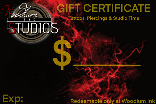 WoodlumInk Studios Gift Cards