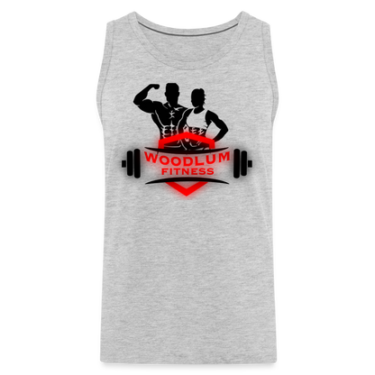 Woodlum Fitness Men’s Premium Tank - heather gray