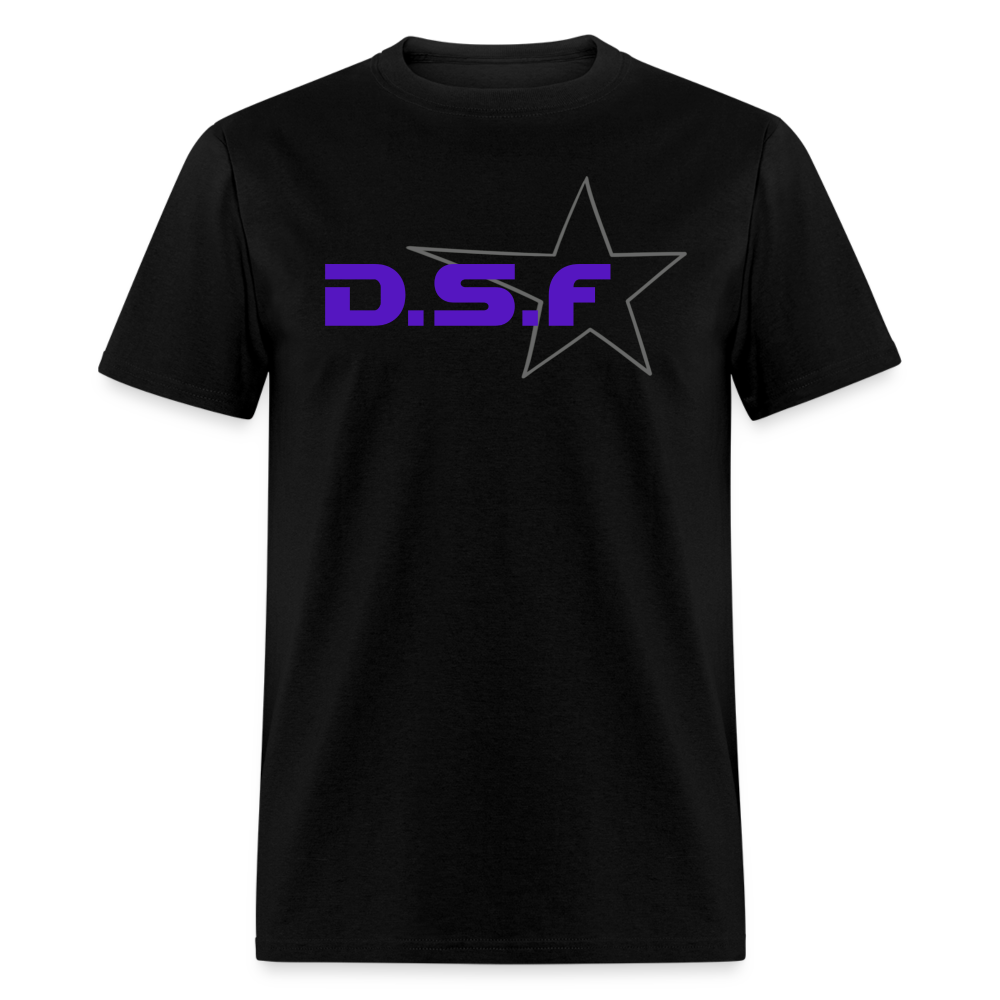 Commander Zodiac Purple DSF Cadet T-Shirt - black
